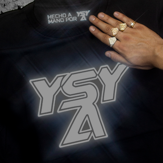 Polera Ysy a Reflectivo Gris